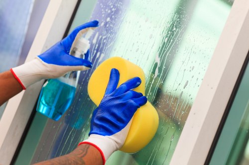 Professional office cleaning in a Battersea commercial building