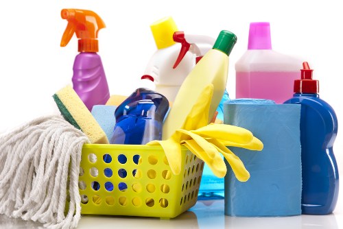 Deep cleaning carpets in a Battersea living room