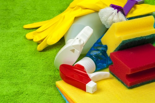 Deep carpet cleaning equipment used in a Battersea flat